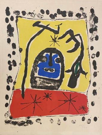 Litografía Miró - Exposition à la Galerie Matarasso, Nice, 1957 