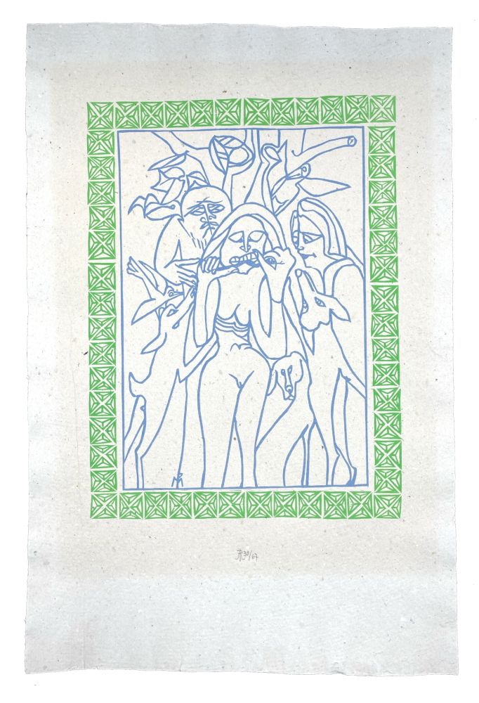 Grabado En Madera Müller - EYA (a)
