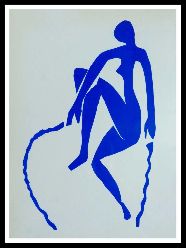 Litografía Matisse (After) - FEMME A LA CORDE