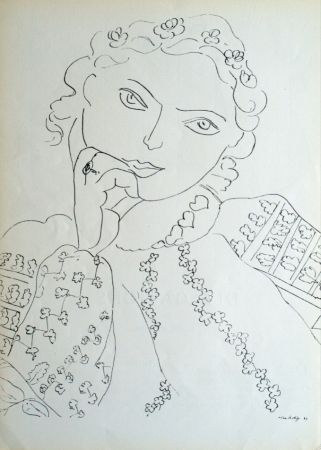 Offset Matisse - Femme Accoudee 