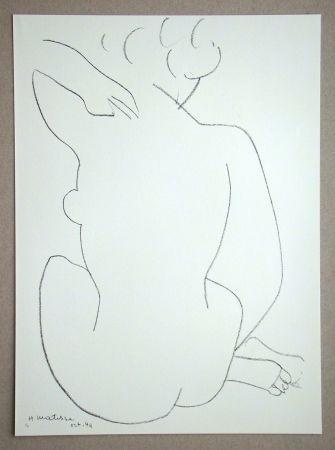 Litografía Matisse - Femme assise