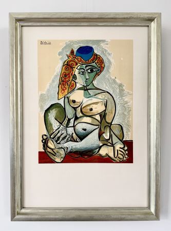 Litografía Picasso - Femme au Bonnet