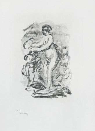 Sin Técnico Renoir - Femme au cep de vigne, I Variante (Woman by the Grapevine, First Variant)