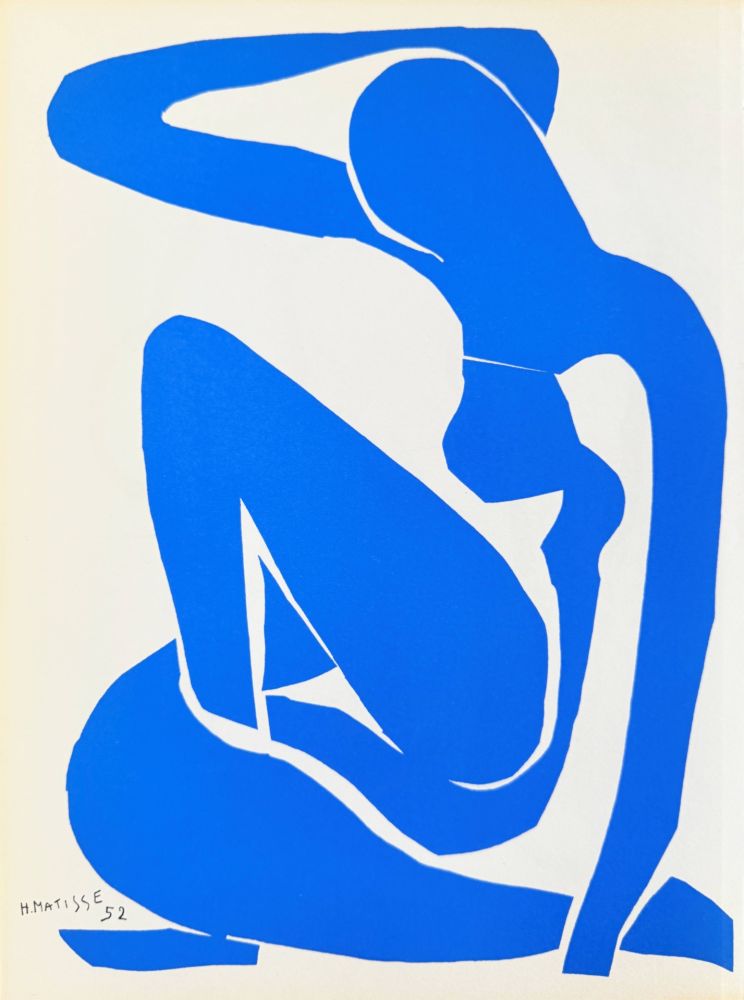 Litografía Matisse - Femme Bleue