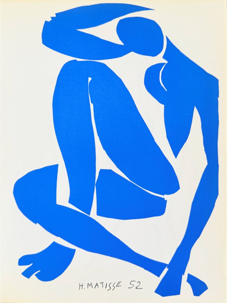 Litografía Matisse - Femme Bleue