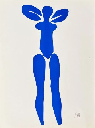 Litografía Matisse - Femme Bleue