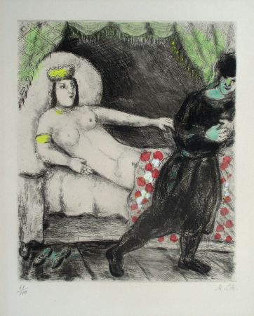 Grabado Chagall - Femme de Pothiphar