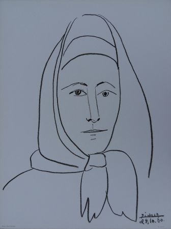 Litografía Picasso - Femme d'Espagne
