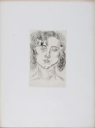 Aguafuerte Matisse - Femme en buste, 1920 - Scarce!