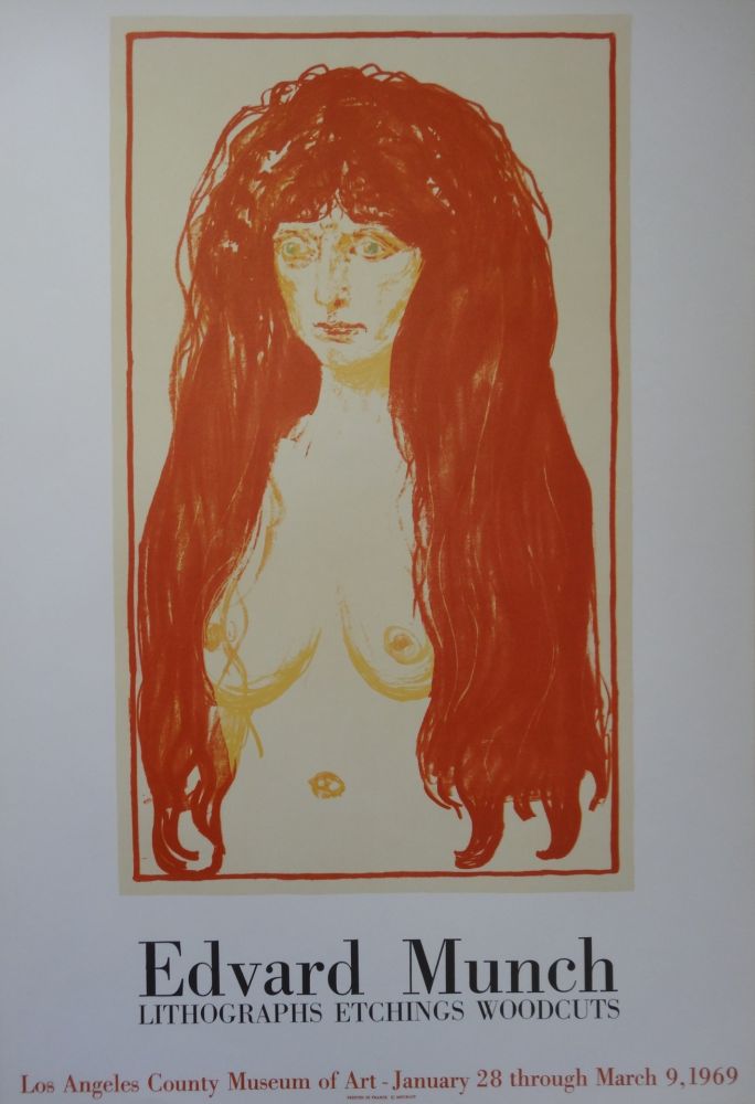 Libro Ilustrado Munch - Femme rousse