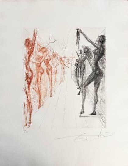 Punta Seca Dali - Femmes dans les vagues (Women in the Waves)