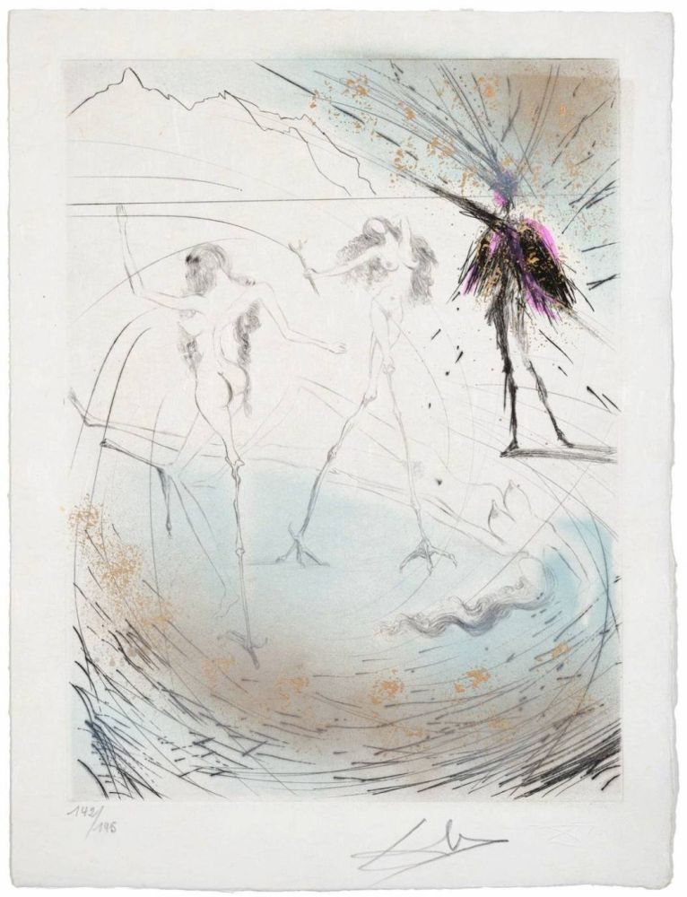 Punta Seca Dali - Femmes poules (Hen Women)