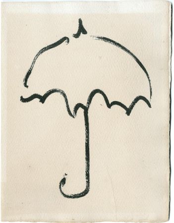 Offset Alechinsky - Fermer enfin son parapluie