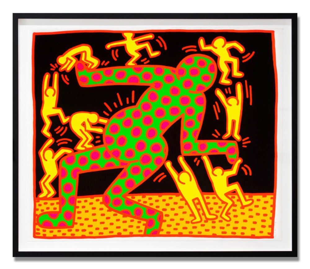 Serigrafía Haring - Fertility 3