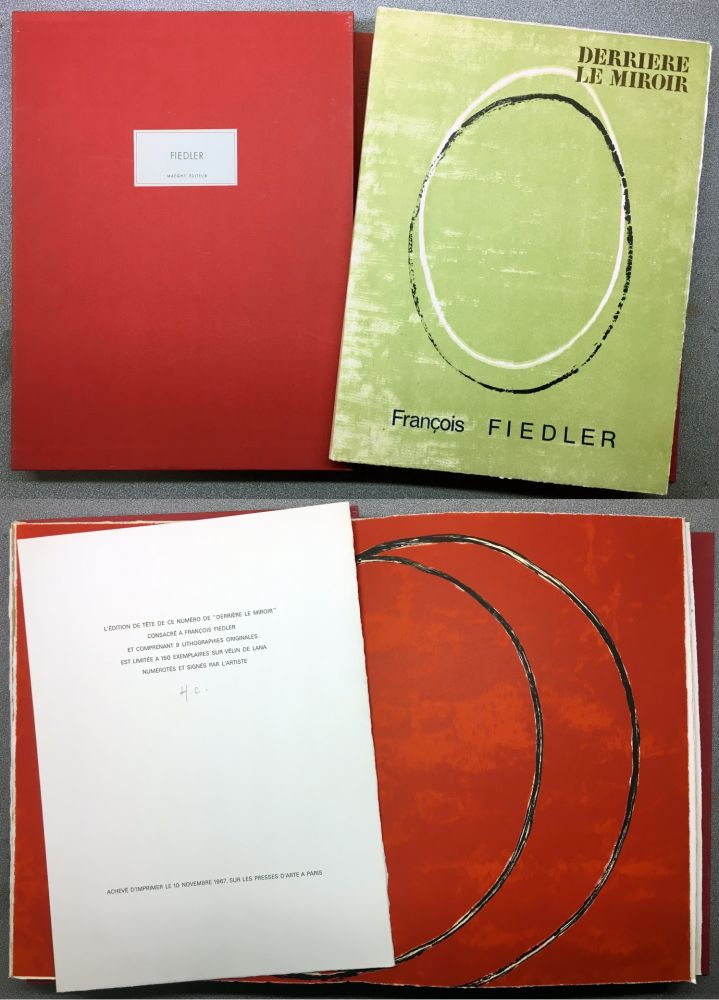 Libro Ilustrado Fiedler - FIEDLER. DERRIÈRE LE MIROIR N°167. Octobre 1967. TIRAGE DE LUXE.