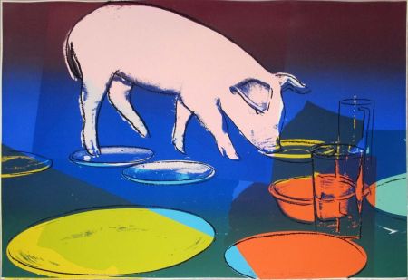 Serigrafía Warhol - FIESTA PIG FS II.184
