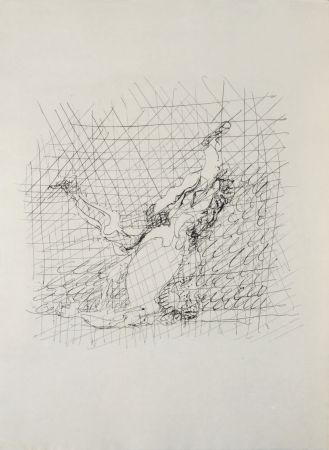 Grabado Villon - Figure, 1962