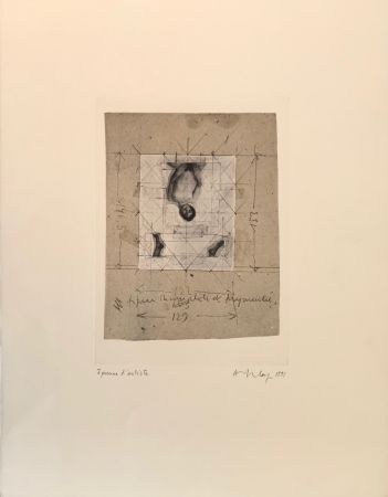 Serigrafía Delay - Figure incomplète et fragmentée, 1991