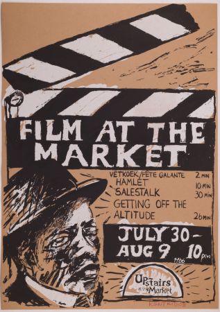 Serigrafía Kentridge - Film at the Market