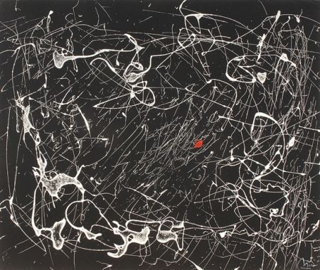 Grabado Miró - Fissures