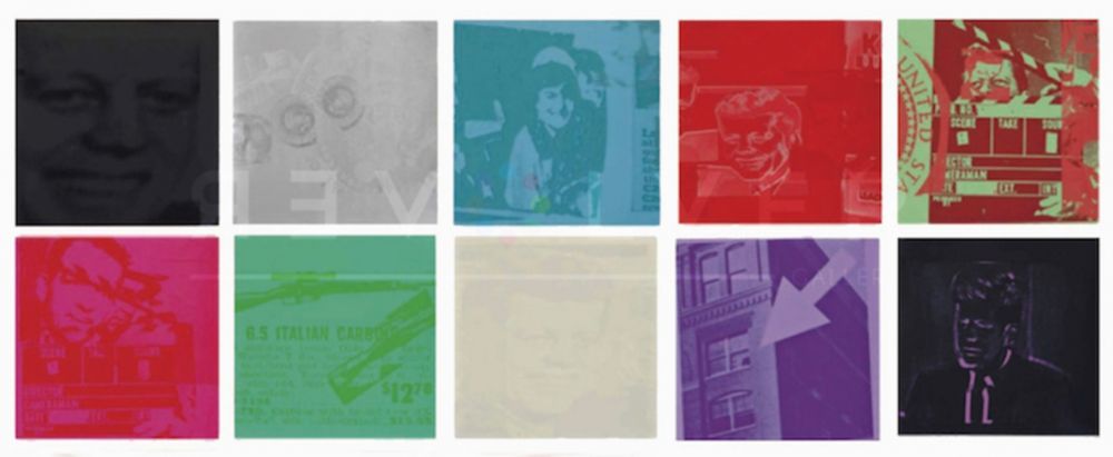 Serigrafía Warhol - Flash – November 22, 1963 (FS II.32-42), Complete Portfolio