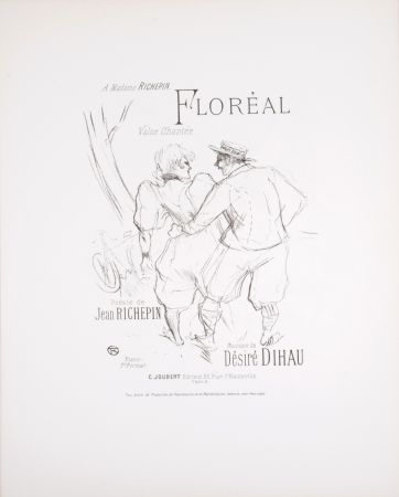 Litografía Toulouse-Lautrec - Floréal, 1895