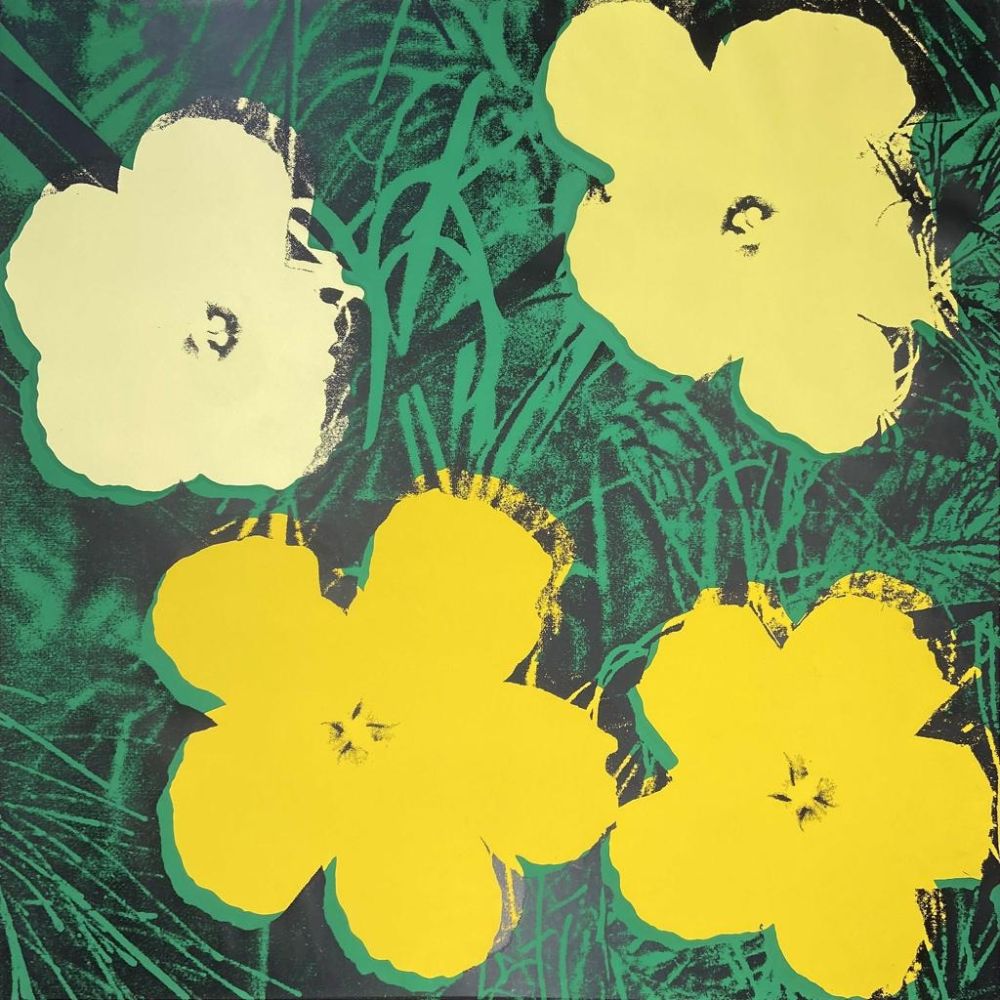 Serigrafía Warhol - Flower, II.72