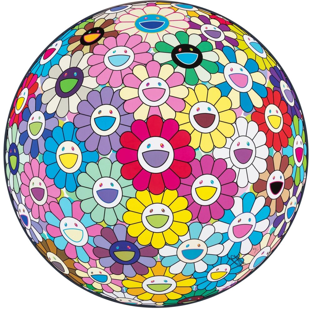Litografía Murakami - Flowerball: Colorful, Miracle, Sparkle
