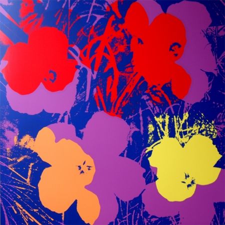 Serigrafía Warhol (After) - Flowers 11.66