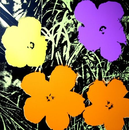 Serigrafía Warhol (After) - Flowers 11.67