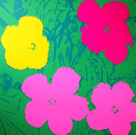 Serigrafía Warhol (After) - Flowers 11.68