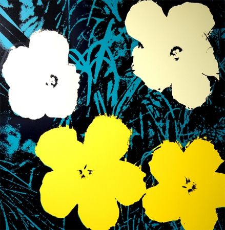 Serigrafía Warhol (After) - Flowers 11.72