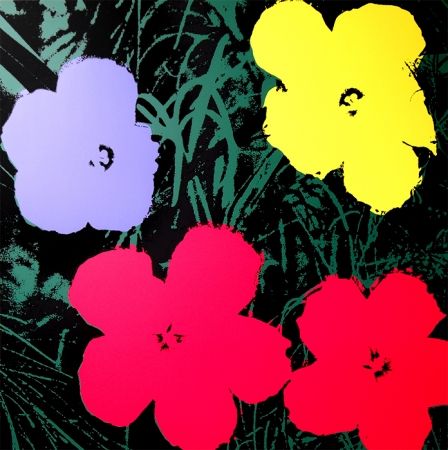 Serigrafía Warhol (After) - Flowers 11.73