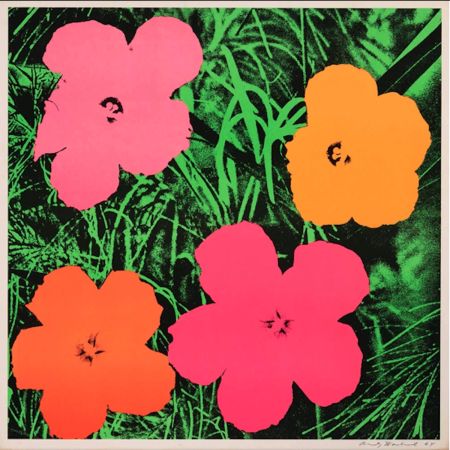 Serigrafía Warhol - Flowers 6