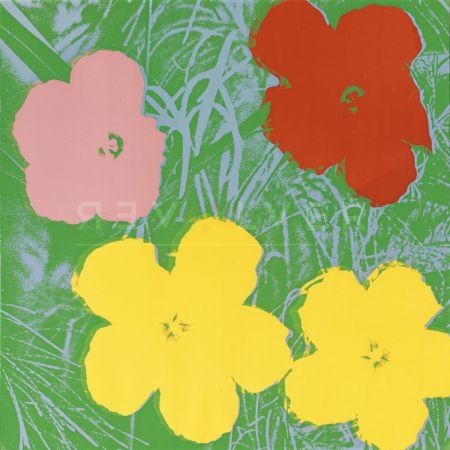 Serigrafía Warhol -  Flowers (FS II.65) by Andy Warhol 