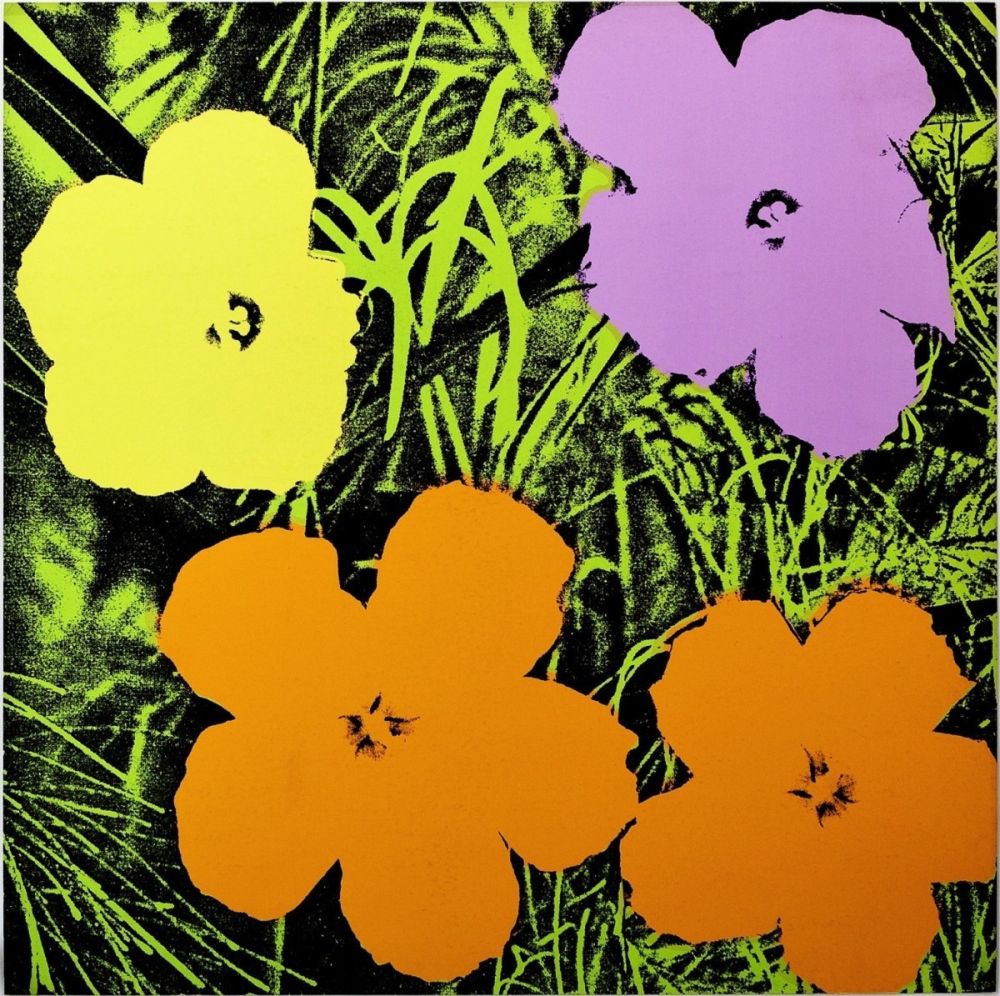 Serigrafía Warhol - Flowers (FS II.67) 