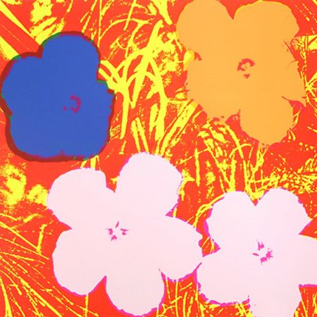 Serigrafía Warhol - Flowers (FS II.69) 