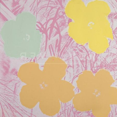 Serigrafía Warhol - Flowers (FS II.70)