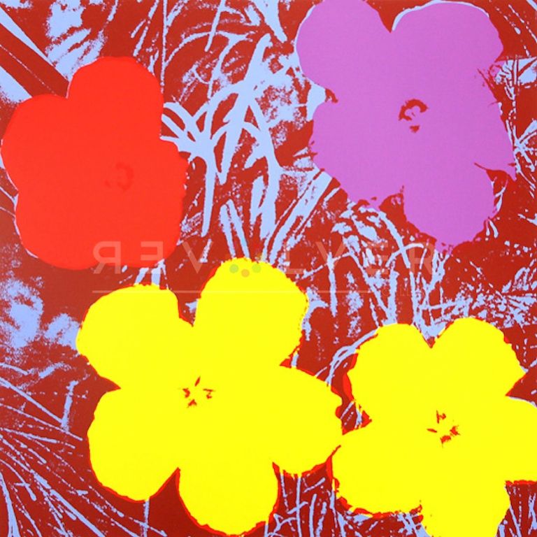 Serigrafía Warhol - Flowers (FS II.71)