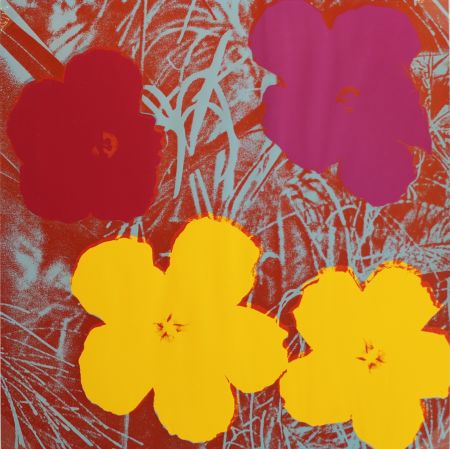 Serigrafía Warhol - Flowers (FS II.71)