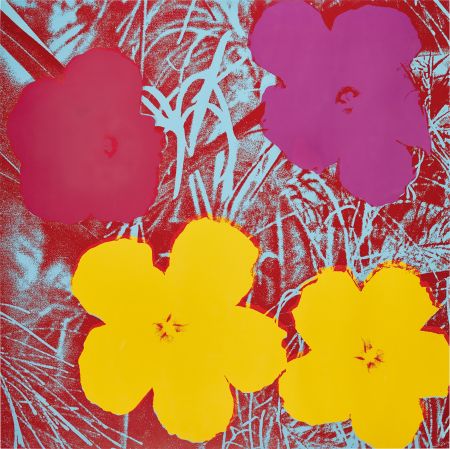 Serigrafía Warhol - Flowers (FS II.71)