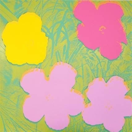 Serigrafía Warhol - Flowers II.68