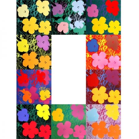 Serigrafía Warhol - Flowers portfolio