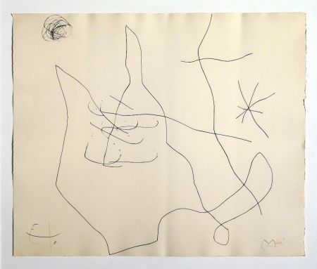 Grabado Miró - Flux de l'aimant