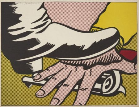 Litografía Lichtenstein - Foot and Hand