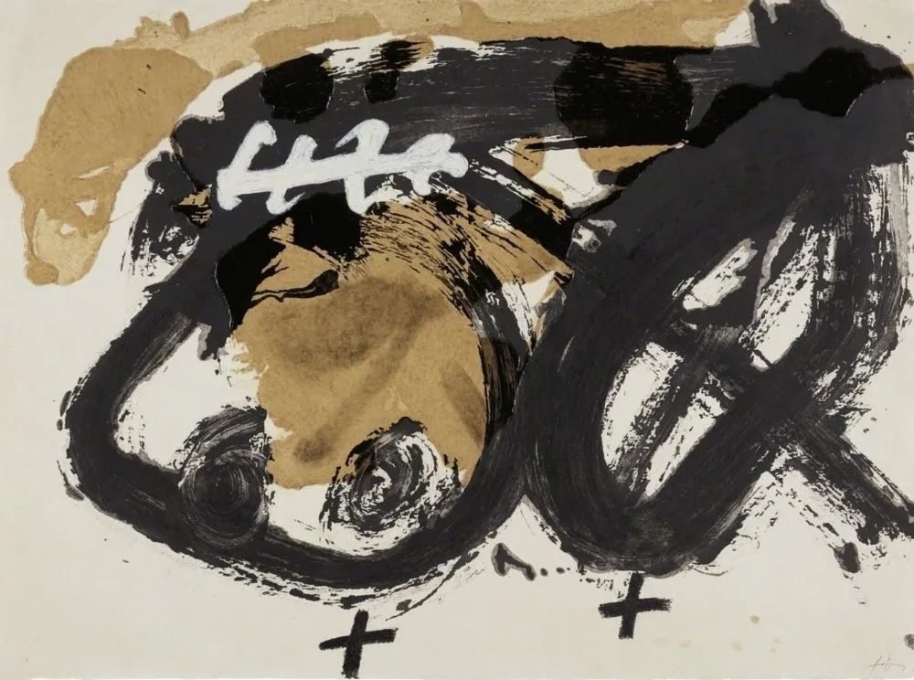 Aguafuerte Tàpies - Formes i Vernis