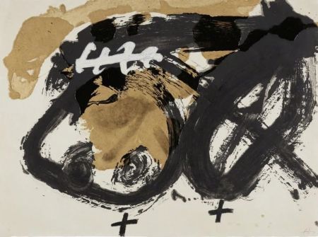 Aguafuerte Tàpies - Formes i Vernis