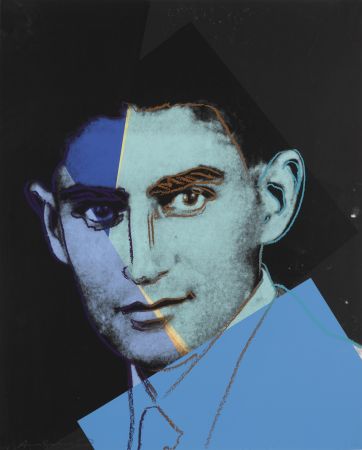 Serigrafía Warhol - Franz Kafka