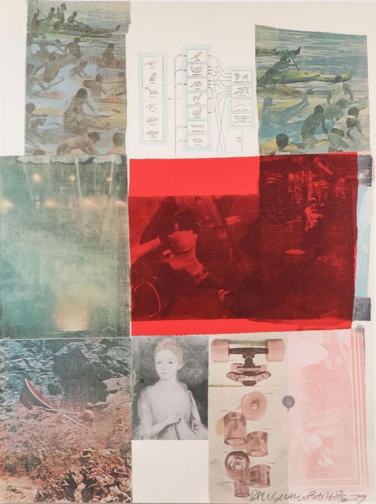 Serigrafía Rauschenberg - From the Seat of Authority
