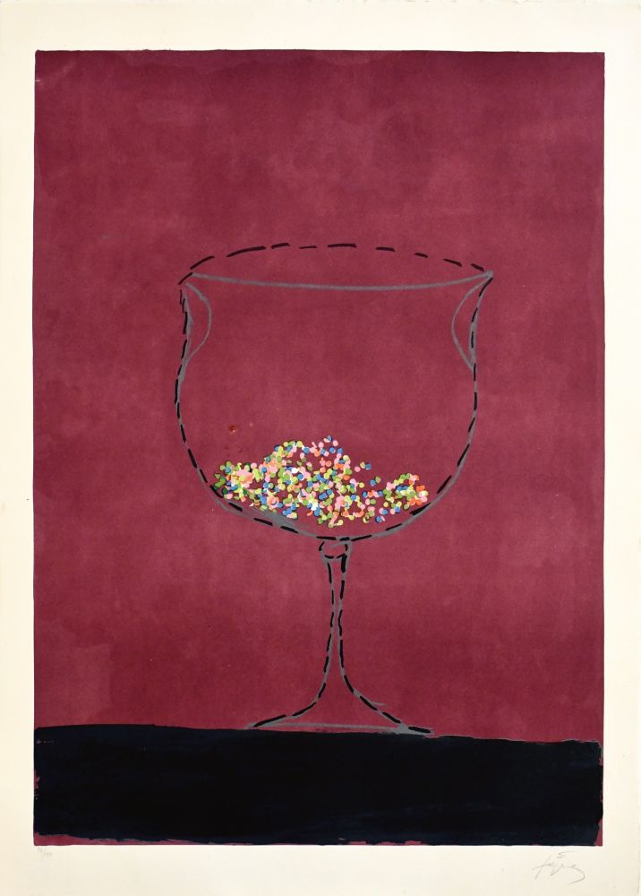 Litografía Tàpies - Frègoli